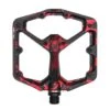 Pedali Crankbrothers Stamp 7 Splatter Rosso Tg.L