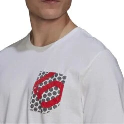 Five Ten T-shirt Adidas Botb Bianco/rosso -Vendite Trek t shirt adidas botb bianco rosso 3