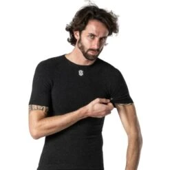 T-Shirt Intima Girocollo Silverskin Fresh Antracite