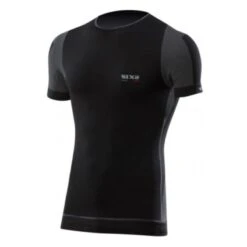 T-shirt Intima Sixs Windshell Nero Carbon