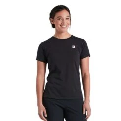 T-shirt Specialized Altered Donna Nero