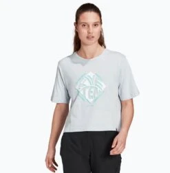 Maglia Five Ten Cropped Donna Bianco Tg.