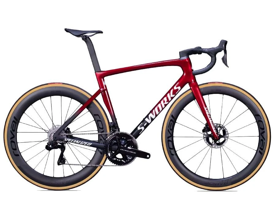 Specialized Tarmac S-works Sl7 Disc Dura-ace Di2 12v. Rosso/nero 1 Specialized Tarmac S-works Sl7 Disc Dura-ace Di2 12v. Rosso/nero