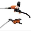 Impianto Frenante Hope Tech 4 E4 Braided Nero/Arancione