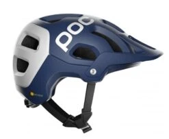 POC Casco Tectal Race Spin Blu/bianco