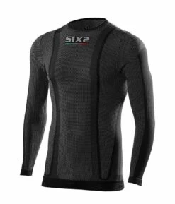 Maglia Intima A Girocollo Sixs Carbon Nero