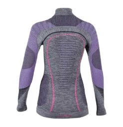 UYN Maglia Intima Manica Lunga Lupetto Ambityon Donna Nero/viola -Vendite Trek u100055 b473 maglia intima maniche lunghe uyn ambityon donna