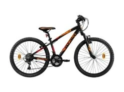 ATALA Race Comp Boy 24'' Bimbo 18v. Nero/arancione