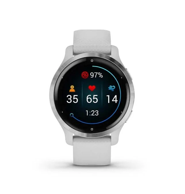 Garmin Venu 2S Argento Cinturino Argento 3 Garmin Venu 2S Argento Cinturino Argento - immagine 3