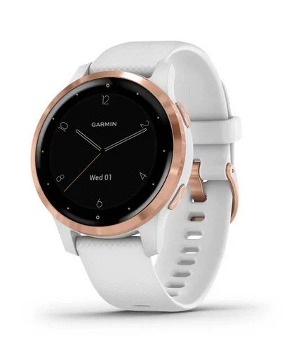 Garmin Vivoactive 4S Oro Rosa Cinturino Bianco 4 Garmin Vivoactive 4S Oro Rosa Cinturino Bianco - immagine 4