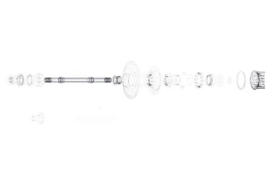 BONTRAGER W276555 Asse Mozzo Anteriore Race Lite Centerlock 100mm Old 1 BONTRAGER W276555 Asse Mozzo Anteriore Race Lite Centerlock 100mm Old